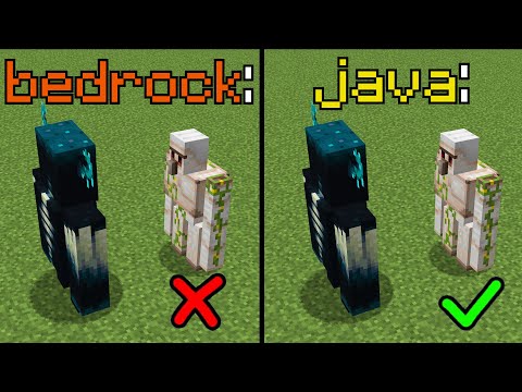 java vs bedrock in 5:10 min