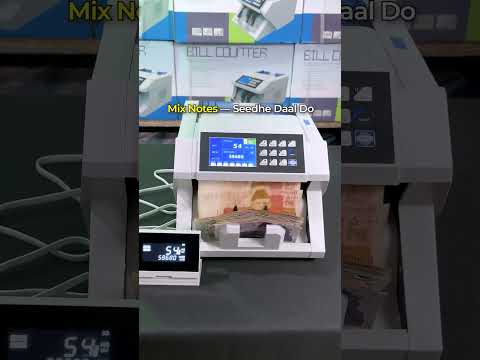 Counting Large Amounts Of Cash Made Easy #productivity #cash