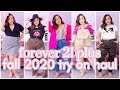 FOREVER 21 PLUS FALL 2020 TRY ON HAUL