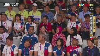 2018 Asian Games Badminton Women's Singles Final Tai Tzu Ying vs. P.V. Sindhu 2018亞運 決賽 戴資穎 VS 辛度
