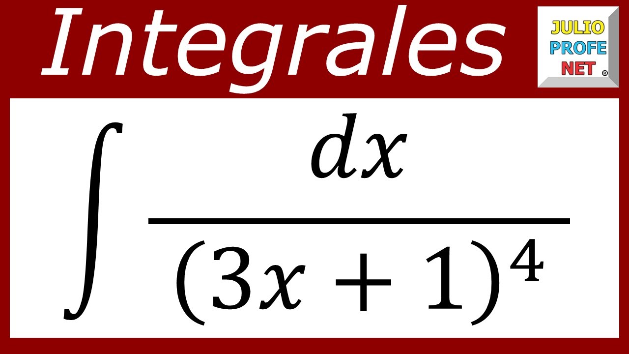 Como se calcula la integral de una funcion