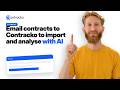 Email contracts to Contracko to import and analyse with AI