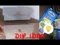 شاهدي كيف صنعت حقيبه يد للاعراس جميله من علبه حليب فقط CLUTCH PURSE MADE FROM MILKCARTON/in5min/DIY