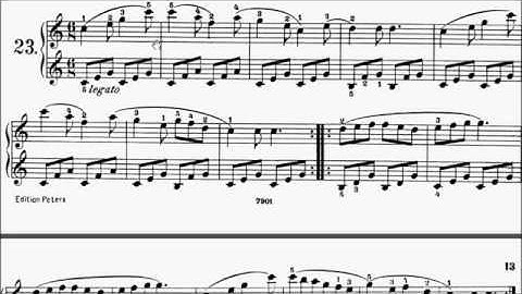 Con Brio Exam (CBE) Preliminary Czerny Op.599 No.23 Sheet Music