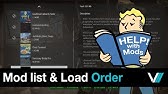 Fallout 4 Console Mods How Does Load Order Work Youtube
