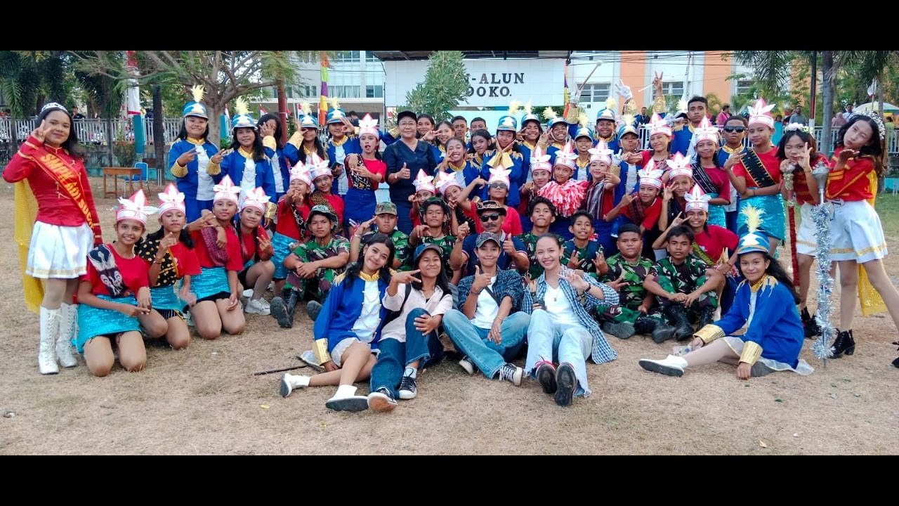 Penampilan Drumband SMPK Adisucipto