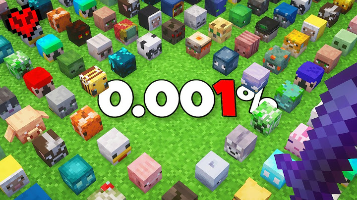 J'ai Collecté Toutes les Têtes de Minecraft en Survie