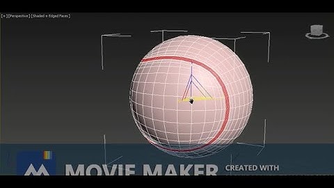 3ds max tennis ball