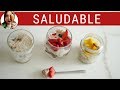 DESAYUNO CON AVENA LISTO EN MINUTOS! Ideal para llevar al trabajo (overnight oats)