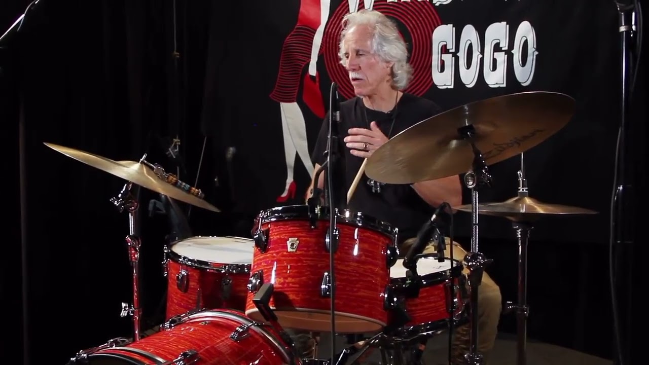 John Densmore Demos the New Ludwig Mod Orange Legacy Maple Drum 