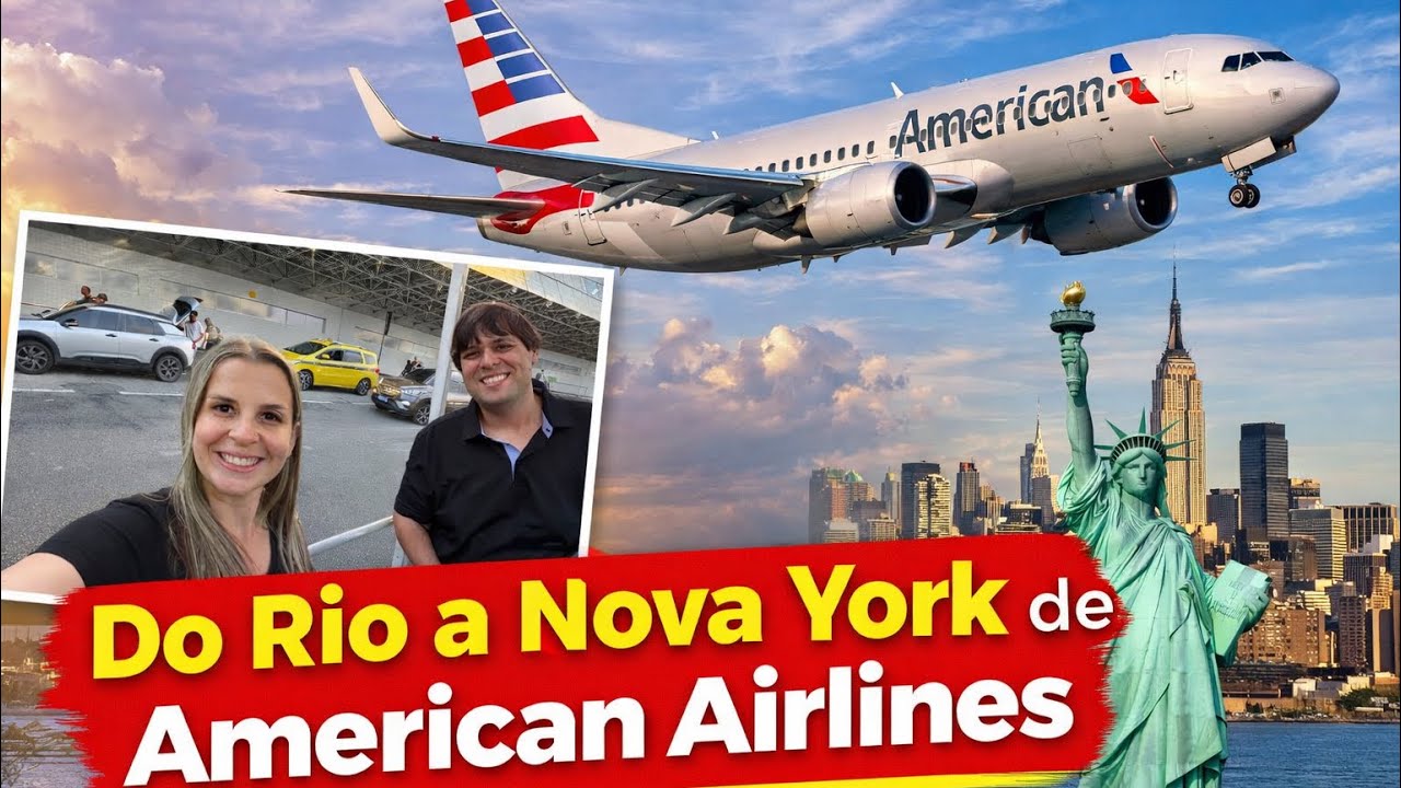 Rio a Nova York pela American Airlines 