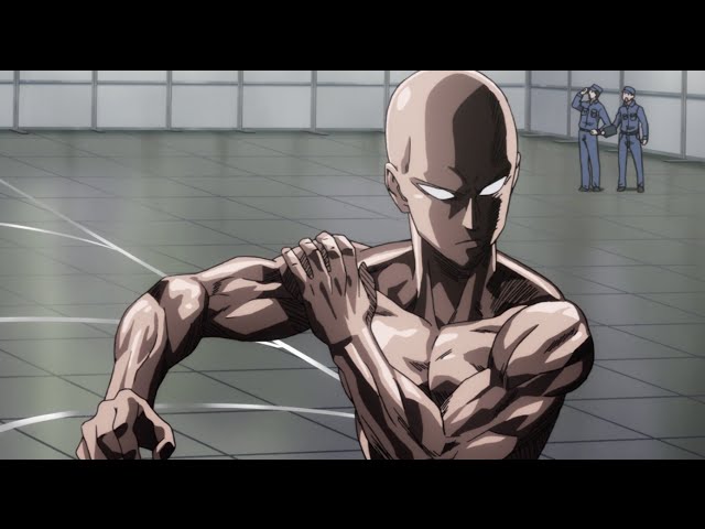 One Punch Man - Fitness test class=