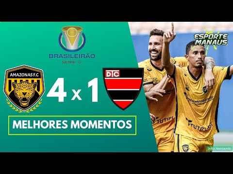 AMAZONAS 4 x 1 TREM-AP | MELHORES MOMENTOS | 12ª RODADA DA SÉRIE D 2022