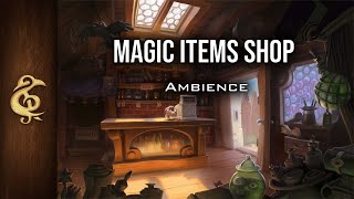 Magic Items Shop | Enchanted ASMR Ambience | 1 Hour