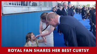 Prince William's SUPER SWEET moment with young royal fan | HELLO!