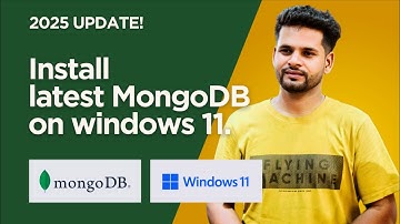 How to install MongoDB 8.0.11 on Windows 11 | TheGradGenius