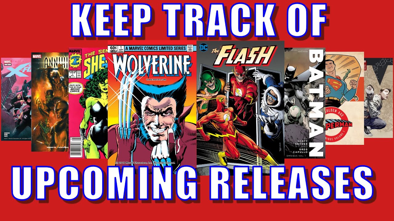How to Keep Track of Comic Book Releases YouTube