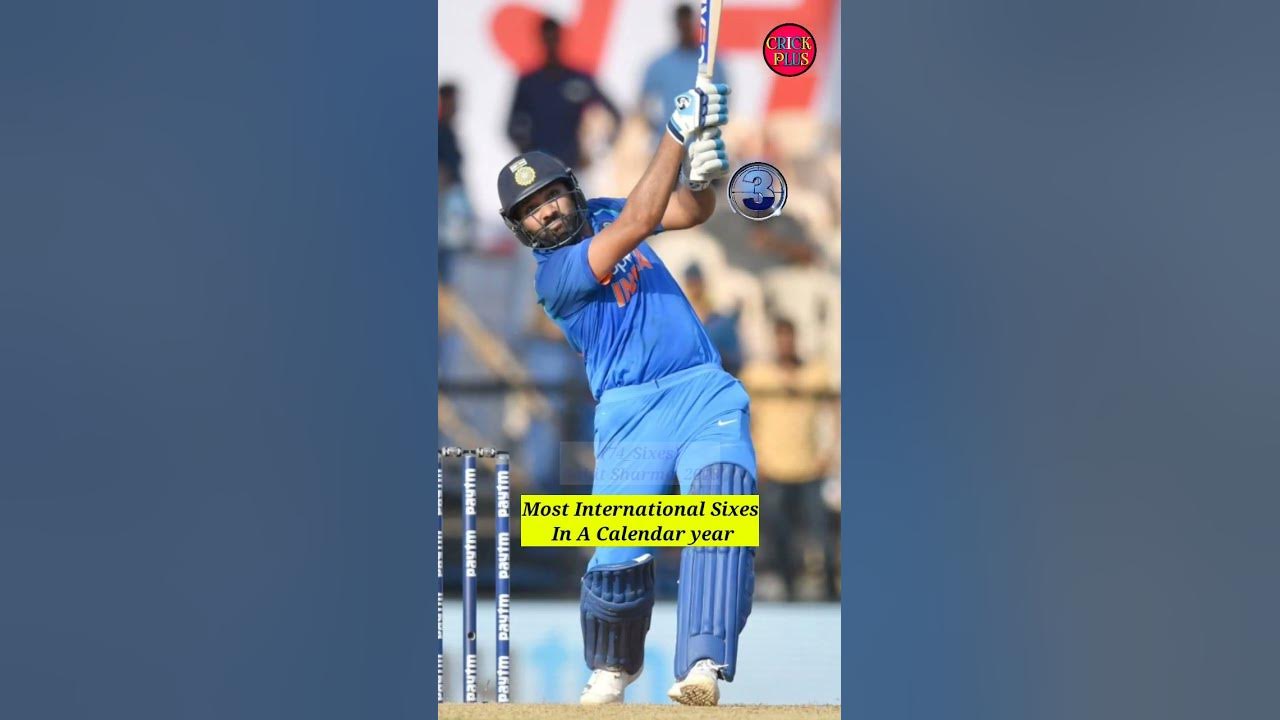 Most international sixes in a calendar year shorts youtube