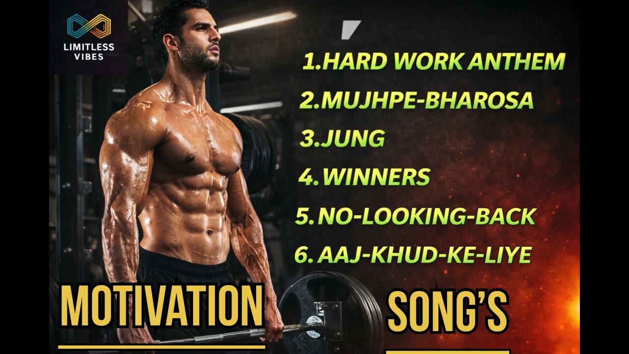 🔥 HARD WORK ANTHEM | Best Gym Motivation Songs 2025 | Limitless Vibes 💪