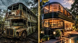 The Amazing Revival of a 100-Year-Old Bus Into a Luxury Mansion