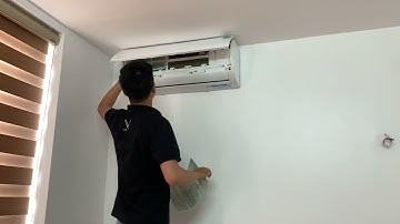 Vệ sinh lưới lọc bụi điều hoà