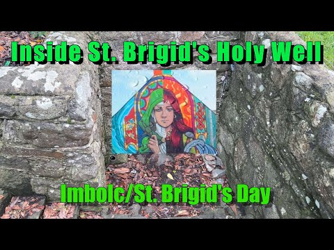 Video: Visitando al pozzo di Saint Brigid vicino a Kildare Town