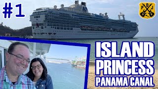 Island Princess Panama Canal Pt.1 - Embarkation, Cabin Tour, Good Spirits At Sea, Bayou Café Dinner