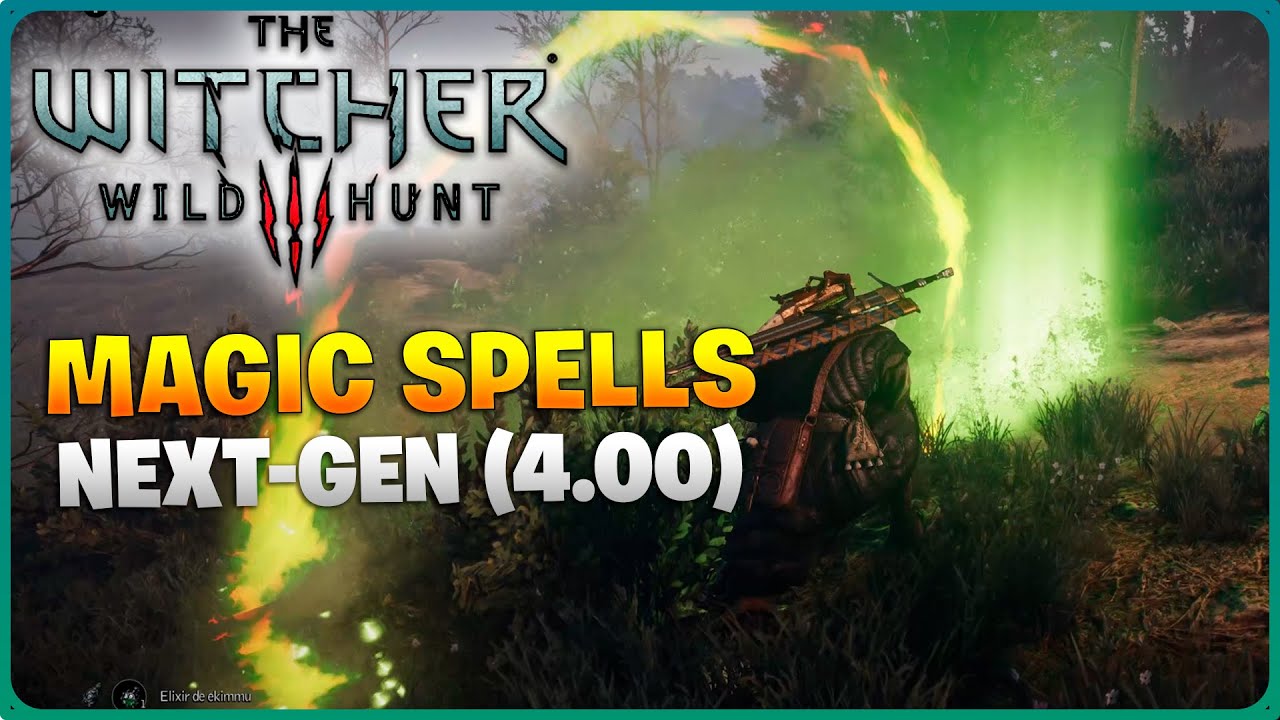 COMO USAR O MOD MAGIC SPELLS NO THE WITCHER 3! ⚔️ (+Tradução) 