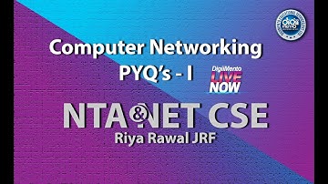 Computer Networking PYQ’s - I | NTA UGC NET Computer Science