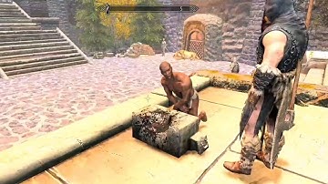 the beheading of nazeem - the high king of skyrim mod