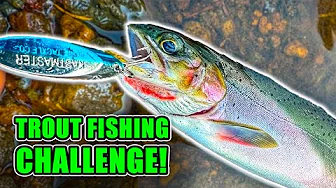 3 Lure Trout Fishing Challenge | High Mountain Lakes Pt. 1