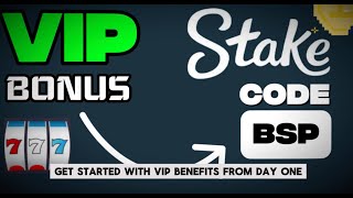 Stake Promo Code “BSP”  -  Get FREE VIP BONUS. NEW BEST Code on Stake