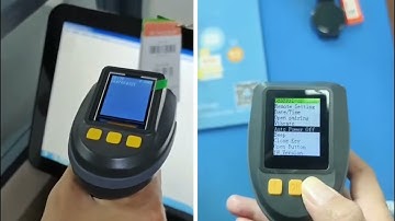 Test video on 2D wireless barcode scanner