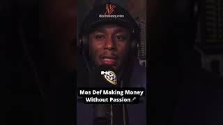Celebrity Mos Def on making money 🎤 #shorts #finance #hiphop Wealth