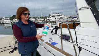 Learn how to pump out a holding tank on a sailboat. Explained by Capt Lisa of SailTime San Francisco screenshot 4