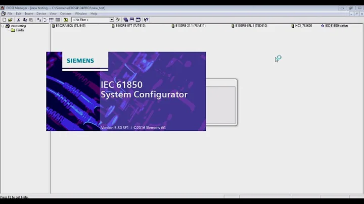How to Create IEC 61850 Station & Files in DIGSI 4 | Step-by-Step Siemens Relay Configured Tutorial