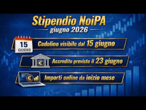 Video Cedolino NoiPA Giugno 2026: guida a ritardi, arretrati e aumenti per docenti e ATA