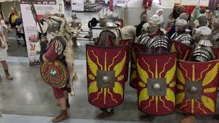 Римские легионеры и песня про опциона / Roman legionnaires and the song about Optio