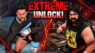 ​CM PUNK vs CACTUS JACK | Extreme Rules Mastery! | How to Beat Cactus Jack in WWE 2K26 Showcase