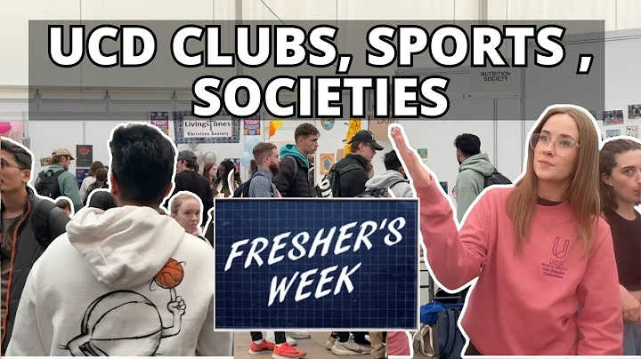 Freshers Week University College Dublin (UCD) CLUBS, SPORTS & SOCIETIES | INDIAN STUDENT | VLOG 29