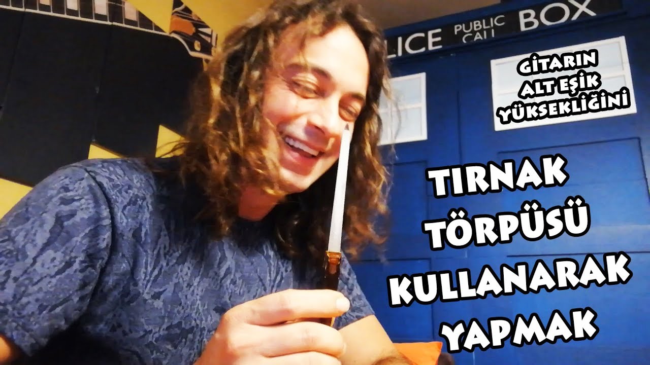 TEL YÜKSEKLİĞİ AYARINI YAPMAK (Tırnak törpüsü ile evde nasıl yapılır)