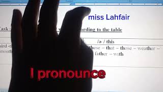 I pronounce the (TH ) sounds #2ms طريقة نطق ث و ذ بالإنجليزية سهلة امتحانات الفصل الثالث #efl