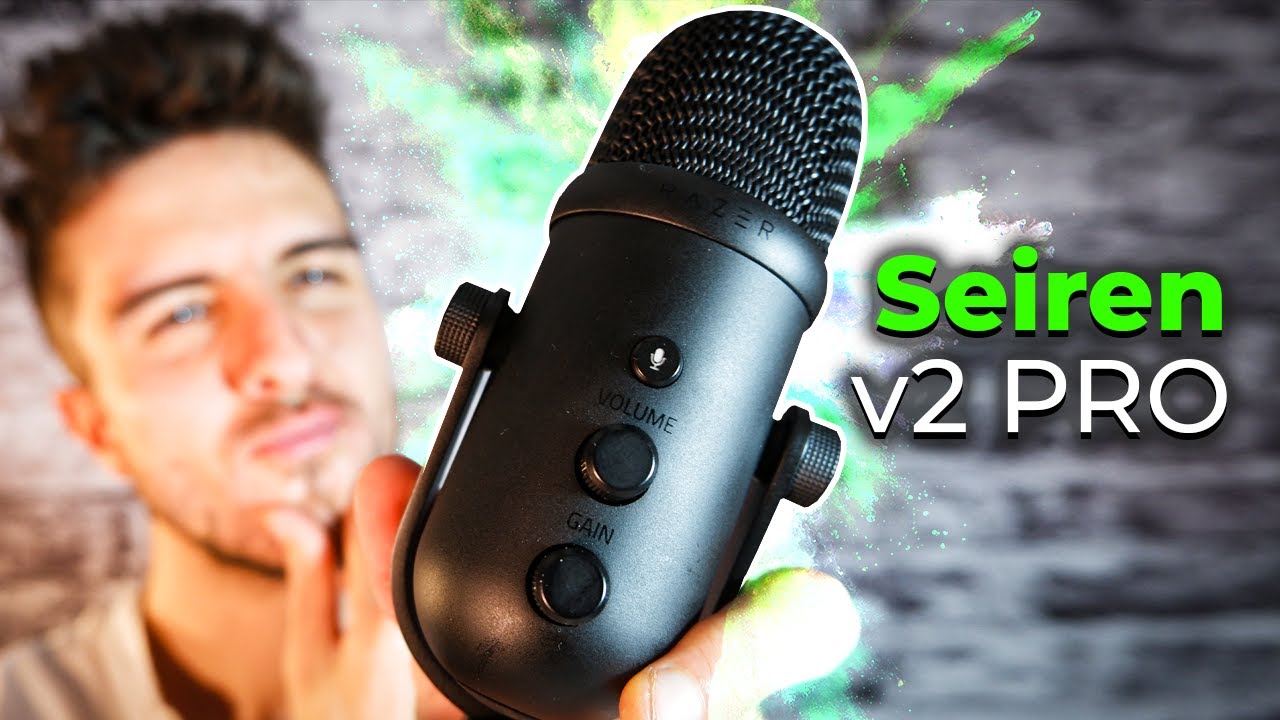 Micrófono dinámico USB - Razer Seiren V2 Pro