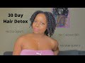 30 Day Hair Detox | No Oils Butters or Creams | Max Hydration Method | NellaDonte