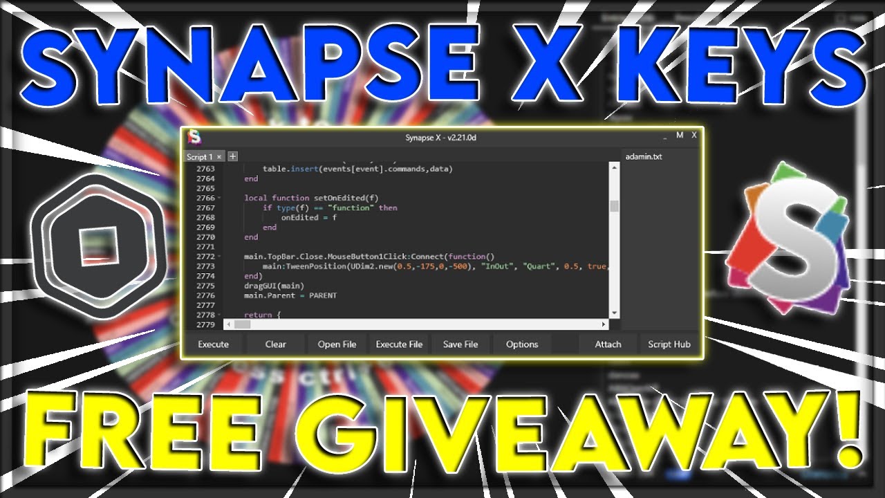 One last free Synapse X key - WRD Community