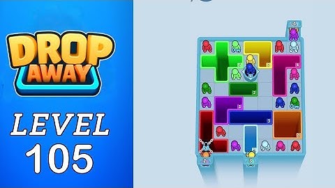 Drop Away Level 105 Walkthrough