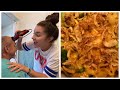 SEEING FAMILY, 1ST TIME SHAVING HUSBANDS HEAD, & COOKING DINNER!