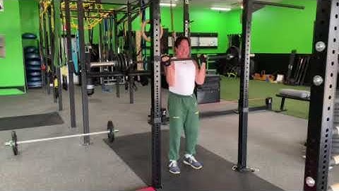 12/05/2018 - David Messineo, age 56 - 100lb 1RM Barbell Bicep Curl