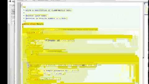 Matriz Transpuesta - Java [Entorno BlueJ].mp4