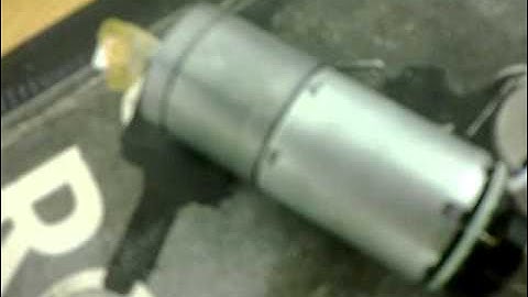 Servo Gear Motor Position Control Hall Effect Sensor Matlab GUI PIC16F877A.mp4